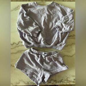Zara baby sweater set